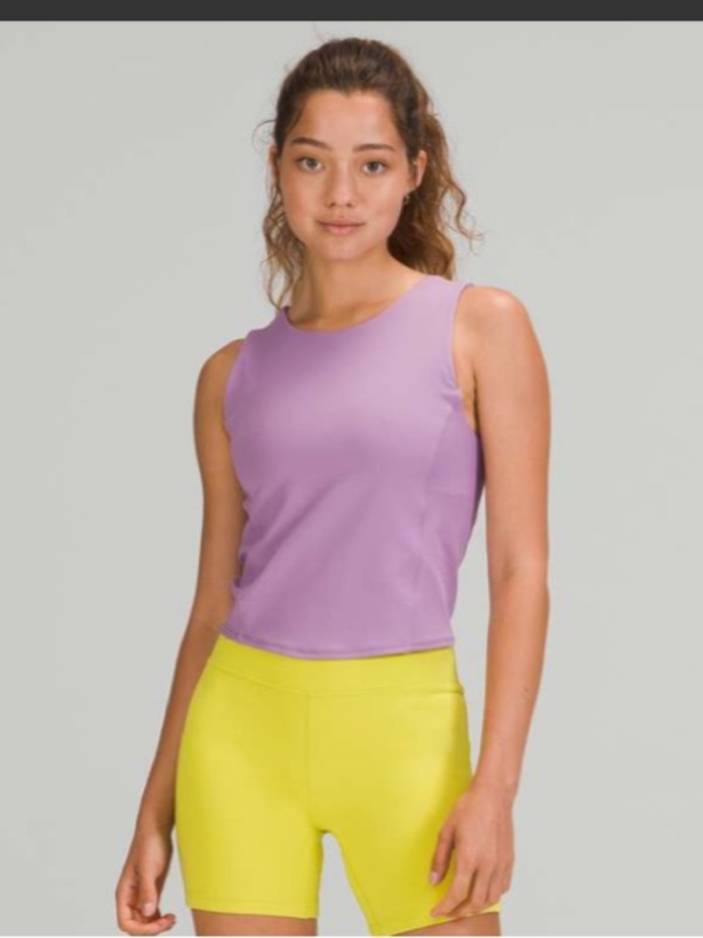 lululemon athletica Nulu Twist-Back Yoga Tank - Wisteria Purple 4